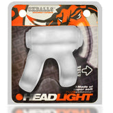 LED Lit Headlight Shaft Holster Cock Ring for Adult Intimacy COCK RINGS